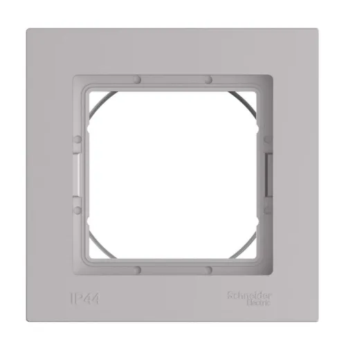 Рамка 1-м AtlasDesign Aqua IP44 алюм. SE ATN440301 фото 3