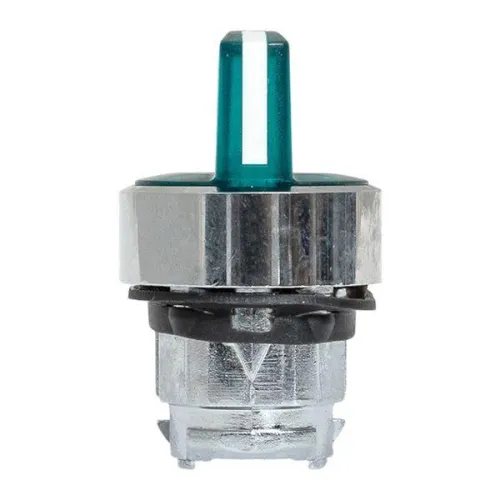 Механизм переключателя исполнительный ХB4 зел. на 3 положения с фиксацией с подсветкой с короткой ручкой IP65 EKF XB4BD3FL-G-65 фото 2