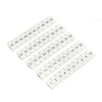 Маркировка для клемм 2.5 UT 1-50 (уп.100шт) EKF scr-ut-mrk-2.5-1-50