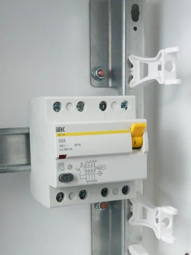 Выключатель дифференциального тока (УЗО) 4п 50А 300мА тип AC ВД1-63 KARAT IEK MDV10-4-050-300 фото 10