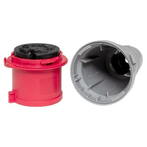 Вилка переносная 025 3Р+РЕ+N 32А 380В IP44 PROxima EKF ps-025-32-380-PRO фото 3