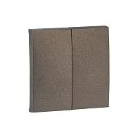 Панель лицевая Валенсия для выключателя 2-кл. 10А графит PROxima EKF ESV10-L-023-60