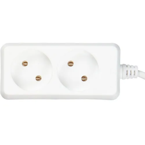 Удлинитель 2х1.5м без заземл. 10А IP20 У2 2P 250В 2х0.75 IEK WYP10-06-02-01-N фото 4