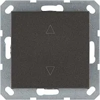 Выключатель для жалюзи 1-кл. 10А IP20 механизм мокко Jasmart G3018Z