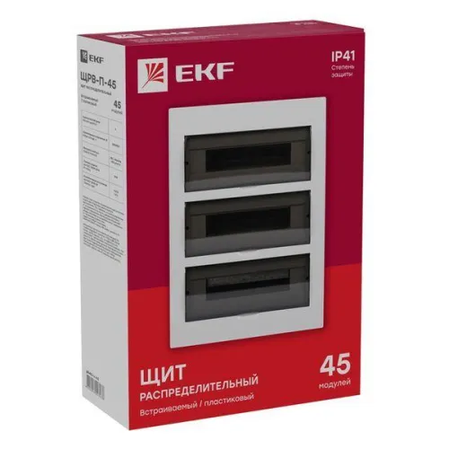 Щит распред. ЩРВ-П-45 IP40 EKF pb40-v-45 фото 4