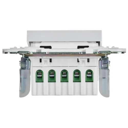 Кнопка звонка SKANDY 10А SK-V17W для отелей с индикацией арктич. бел. IEK SK-V14-2-10-K01 фото 5