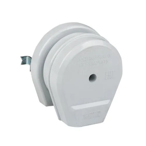 Разъем 1-м СП РШ-ВШ 32А IP20 250В 2P+PE пластик. бел. PROxima EKF AS-250-H-02 фото 2