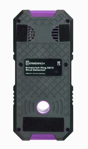 Детектор скрытой проводки Ping SM70 фиолет. Ermenrich 83841 фото 5