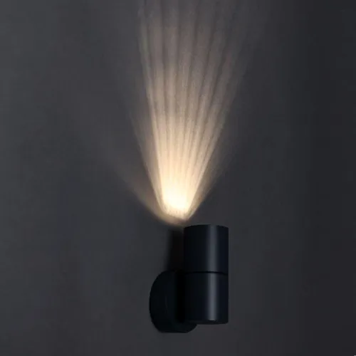 Светильник 5112 GU10 IP65 уличный настенный сер. IEK LT-UPU0-5112-GU10-1-K03 фото 2