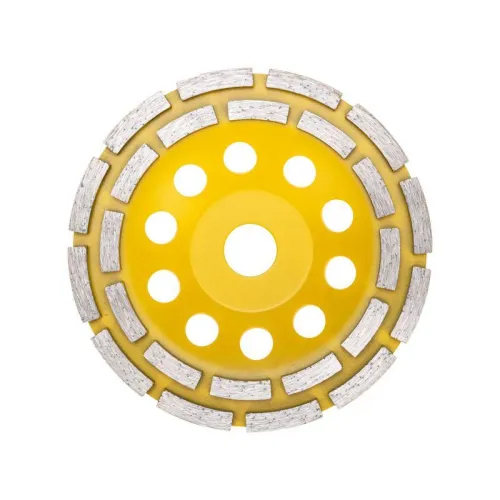 Чашка алмазная шлифовальная двухрядная 150х22.2мм KRANZ KR-90-0252 фото 2