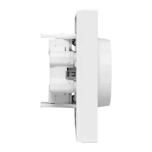 Розетка 2-м СП Эпика 16А с заземл. без защ. шторок с рамкой механизм бел. EKF UP1-SOW-210 фото 3