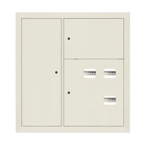 Щит этажный 3кв. слаботочка слева RAL9002 (1000х950х150) PROxima EKF mb29-v-3z-ral9002