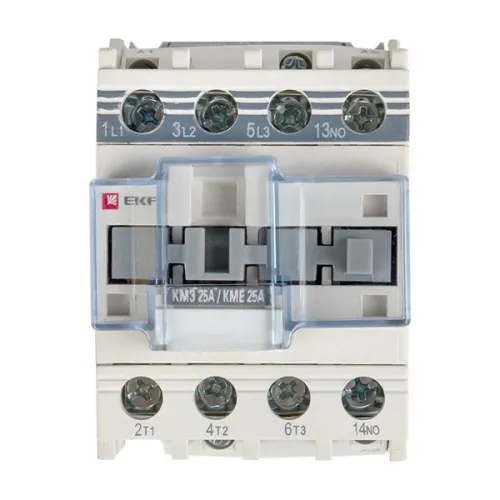 Контактор КМЭ-2 25А кат. 230В AC 1НО EKF ctr-s-25-220 фото 2