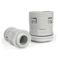 Муфта вводная для гофрированных труб ВМ-ГТ d20мм сер. Промрукав PR08.3269