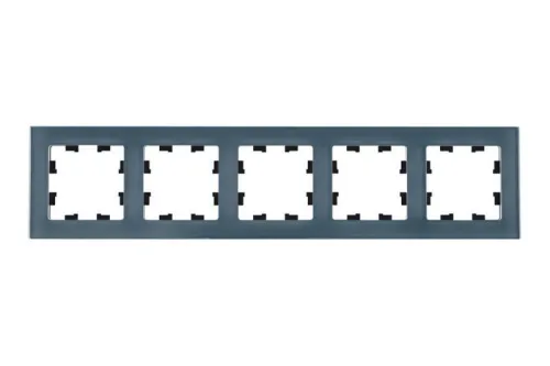 Рамка 5-м AtlasDesign Nature натур. стекло грифель SE ATN360705 фото 3