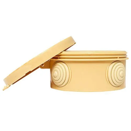 Коробка распаячная КМР-040-039 с крышкой 85х40 4 мембранных ввода IP54 свет. дерево PROxima EKF plc-kmr-040-039-s фото 4