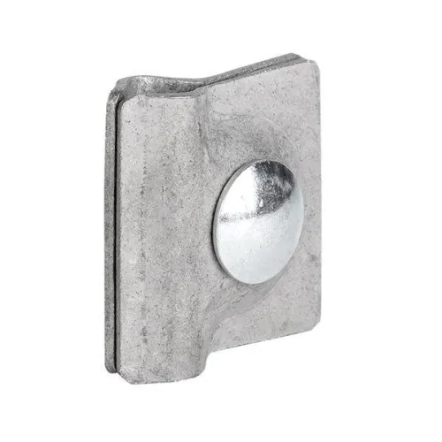 Зажим прута универсальный (пластина 45х45мм) HZ EKF lp-g3103 фото 2