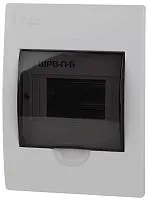 Бокс ЩРВ-П-6 мод. встраив. пластик IP41 SIMPLE NO-box_simple-plastic_6_flush ЭРА Б0041510