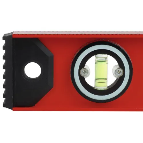 Уровень алюминиевый "Рельс" 600мм 3 глазка (1 поворотный) Rexant 12-9211 фото 3