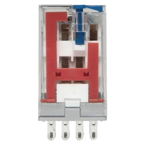 Реле промежуточное с кнопкой и мех. индикацией RPAt 22/4 5A 110В DC AVERES EKF rpat-22-4-110DC фото 5