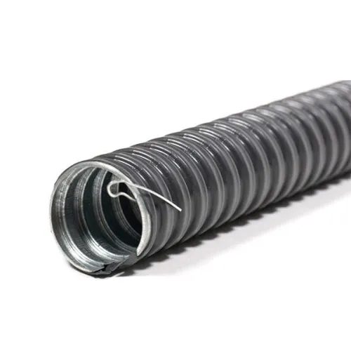 Металлорукав в ПВХ изоляции d50мм РЗ-ЦП нг-LS 50 с протяжкой (уп.20м) ГОФРОМАТИК zeta44128