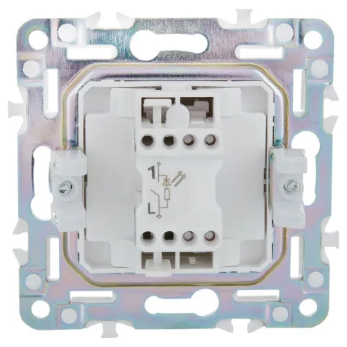 Выключатель 1-кл. SKANDY 10А SK-V07G с индикацией графит IEK SK-V10-1-10-K53 фото 4