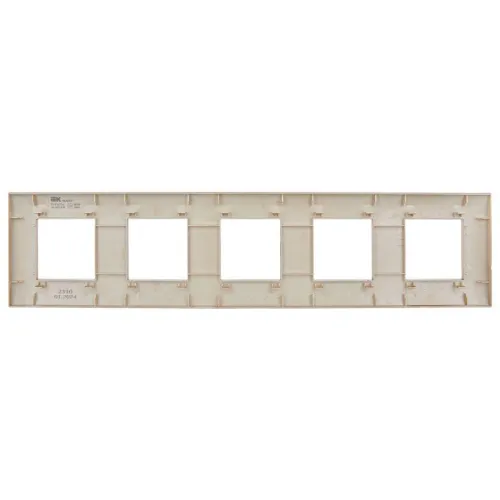 Рамка 5-м SKANDY SK-F05Sa песочн. IEK SK-M52-K98 фото 4