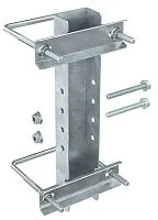 Крепление к опорам огражд. 80-100мм для 1-консоли HDZ IEK CLM50D-CO-100-1-HDZ