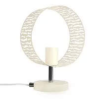 Светильник "Дакар" ННБ 63-60-020 (ИМ) настольный шнур бел. бел. муар Элетех 1005405061