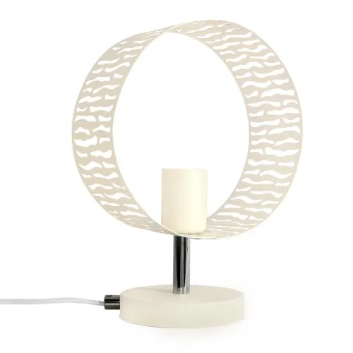 Светильник "Дакар" ННБ 63-60-020 (ИМ) настольный шнур бел. бел. муар Элетех 1005405061