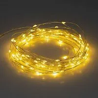Гирлянда садовая "Нить" ERASF22-18 21.9м тепл. бел. на солнечной батарее Эра Б0053369