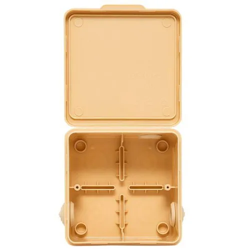 Коробка распаячная КМР-030-014 с крышкой 100х100х55 8 мембранных вводов IP54 свет. дерево PROxima EKF plc-kmr-030-014-s фото 4