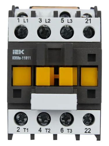 Контактор КМИе-11811 18А 230В/АС3 1НЗ GENERICA KKME11-018-230-01 фото 4