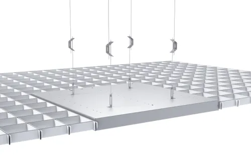 Светильник светодиодный 14 979 ДВО-09-О-40-4К-IP40-Грильято Innolux 14979 фото 3