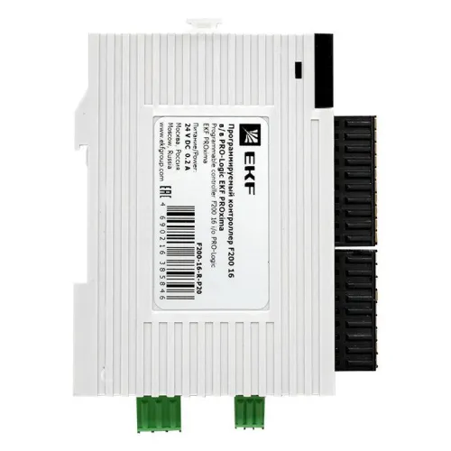 Контроллер программируемый F200 16 в/в PRO-Logic PROxima EKF F200-16-R-P20 фото 7