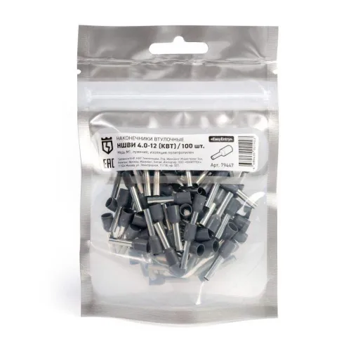 Наконечник штыревой НШВИ 4.0-12 КВТ 79447 фото 2