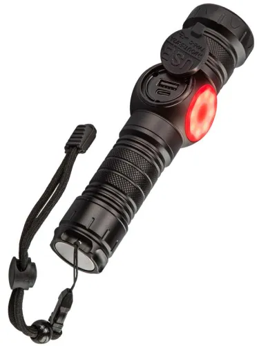 Фонарь аккумуляторный ручной 10Вт LaserLED Li-ion 26650 3000мА.ч с магнитом алюм. КОСМОС KOC812Lit фото 6