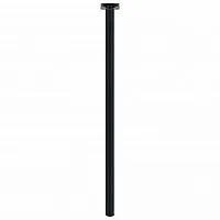 Ножка круглая нерегулируемая d30х800мм метал. черн. Tech-Krep/Zitar 151243