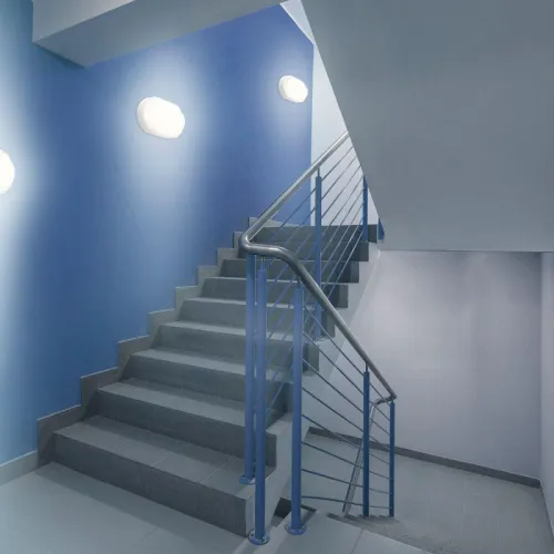 Светильник светодиодный Lite 15Вт 6500К IP65 1200лм 200х98х46мм ДБП овал настенно-потолочный GAUSS 161418315 фото 2