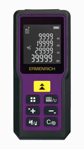 Рулетка лазерная Reel PRO GM60 фиолет. Ermenrich 84645 фото 4