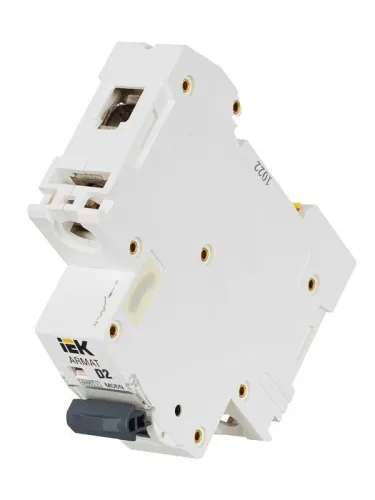 Выключатель автоматический модульный 1п D 2А M06N ARMAT IEK AR-M06N-1-D002 фото 5