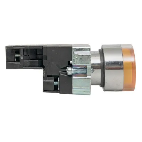 Кнопка BA51 с подсветкой 24В желт. NO PROxima EKF xb2-bw51-24 фото 3