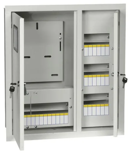 Корпус ЩУРв-3/30 TITAN 550х500х165мм IP31 метал. IEK MKM35-V-30-31-1-ZO