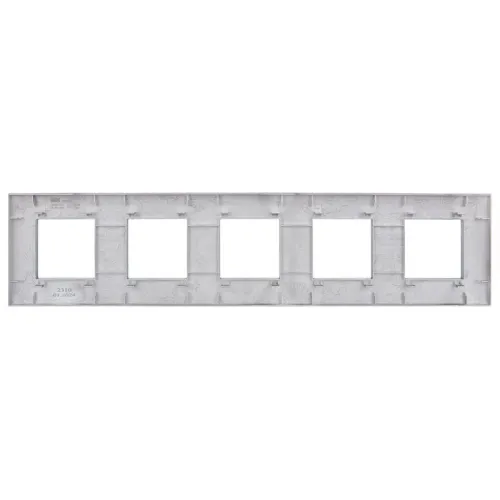 Рамка 5-м SKANDY SK-F05Gr сер. IEK SK-M52-K03 фото 4