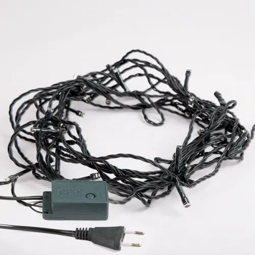 Гирлянда светодиодная универсальная 20м 200LED тепл. бел. 16Вт IP20 с контроллером Neon-Night 304-116 фото 9