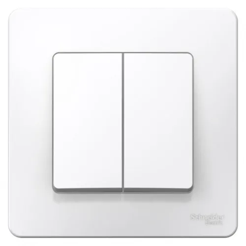 Выключатель 2-кл. СП Blanca 6А IP20 (сх. 5) 250В бел. SE BLNVS006501 фото 5