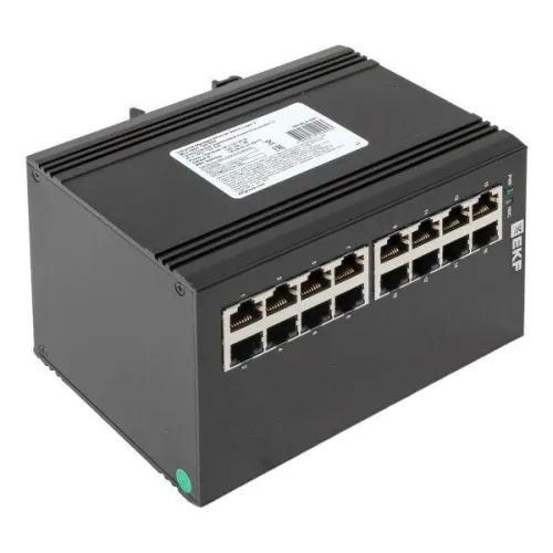 Коммутатор управляемый промышленный уровня L2 ML2-16GT 16 портов 10/100/1000Base-T(X) RJ45 монтаж на DIN-рейку TSX EKF TSX-ML2-16GT фото 10