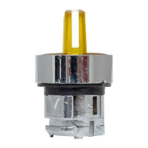 Механизм переключателя исполнительный ХB4 желт. на 2 положения возвратный без фиксации с подсветкой с короткой ручкой PROxima EKF XB4BD2L-Y фото 8