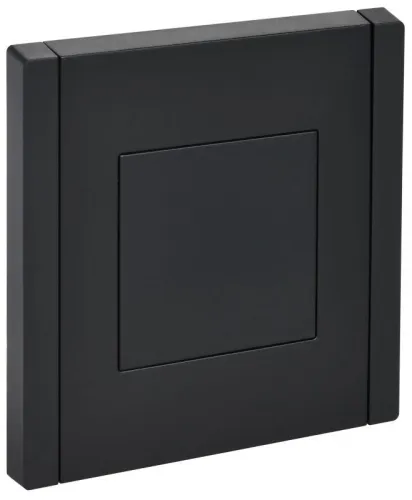 Заглушка с суппортом FORTE&PIANO FP141 черн. IEK FP-PL10-K02