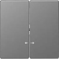Клавиша для 2-кл. выкл. Merten D-Life линза для LED мод. SD нерж. сталь SchE MTN3420-6036